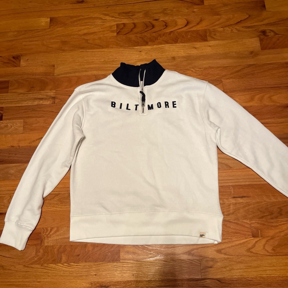 White sweatshirt